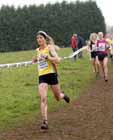 Ashley Gibson (North East) during the McCain World Cross Country Trials and Inter Counties.